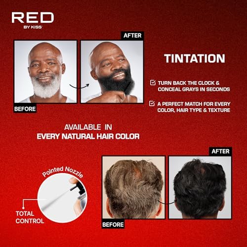 Red by Kiss Tintation spray bottle showing 11.5 Ounce extra large size