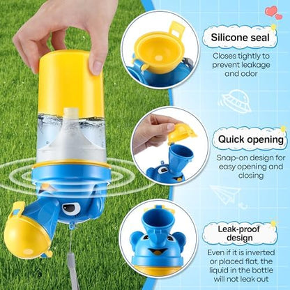 Kaiaiwluo Saillong travel potty bottle with cleaning brush