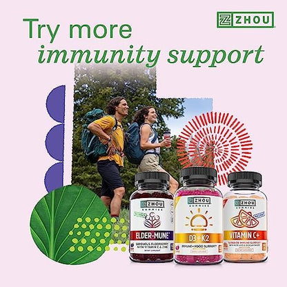 Zhou Nutrition USA imported health supplement packaging design for target consumer review