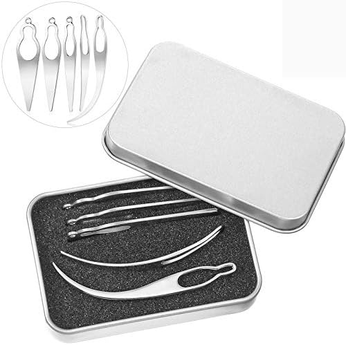 WILLBOND dreadlock interlocking tool set front view in silver metal storage box