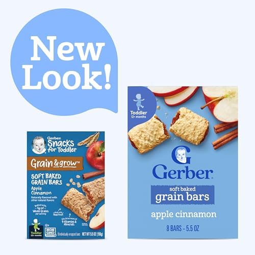 Gerber baby food soft baked whole grain snack ingredients listing