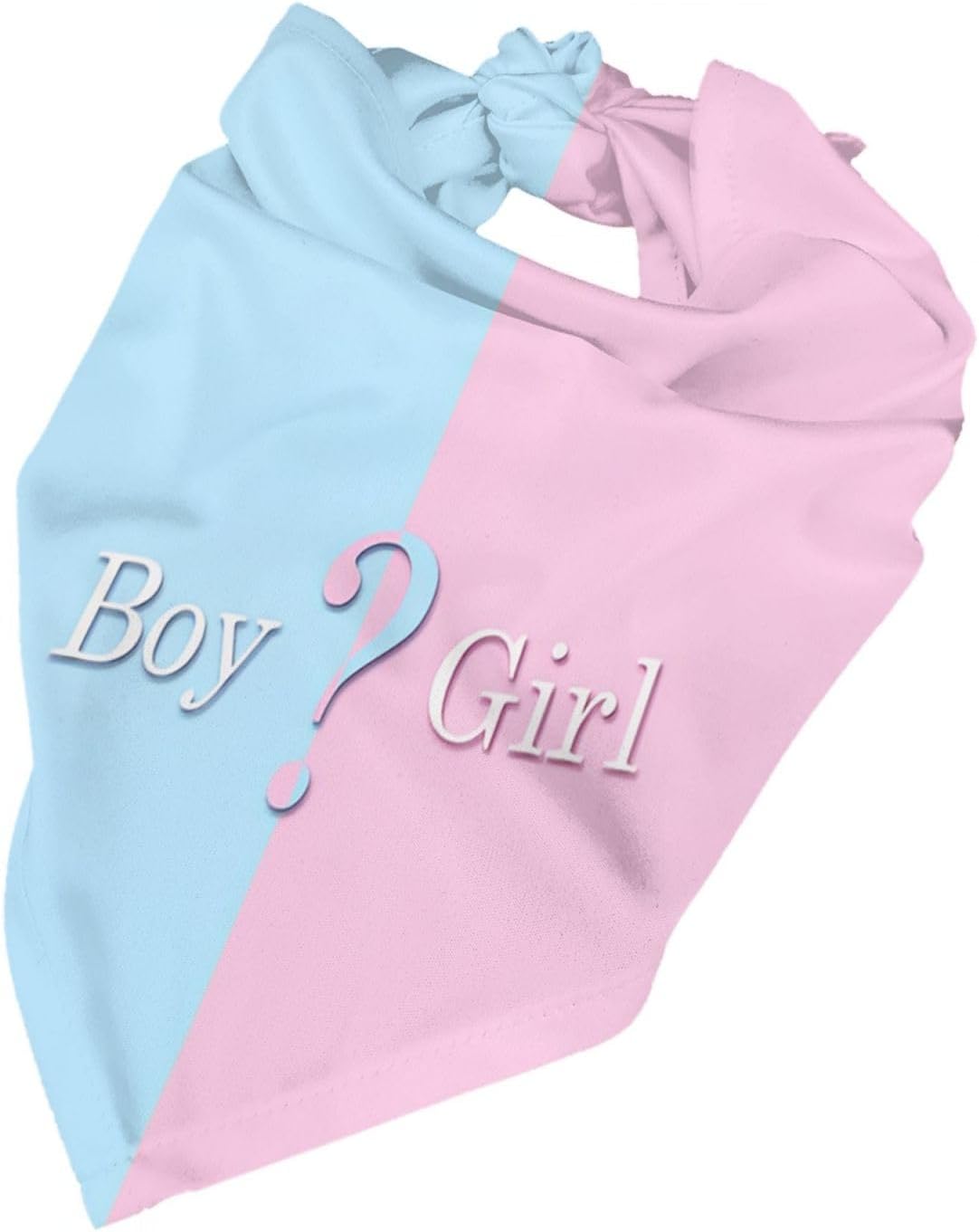 Vercosee dog gender reveal accessory flat lay display