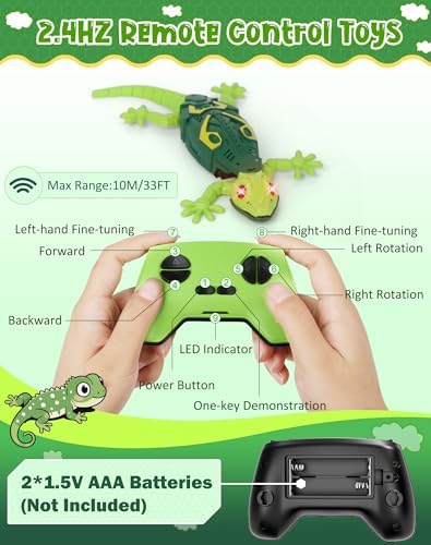 Top view of Athleria wall crawler robot toy