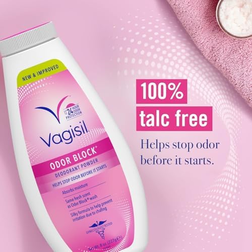 Authentic USA imported Vagisil deodorant powder for Indian skin care routines.