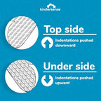 Kindersense disposable changing mats packed inside a diaper bag