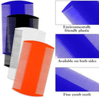 Lusofie polypropylene plastic fine tooth comb for cradle cap treatment