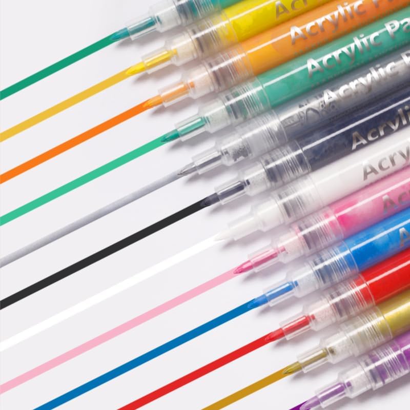 Hand holding Xiahium nail polish pen demonstrating precision line work