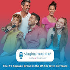 Authentic USA imported Singing Machine Cookie Monster karaoke toy packaging and complete toddler playset.