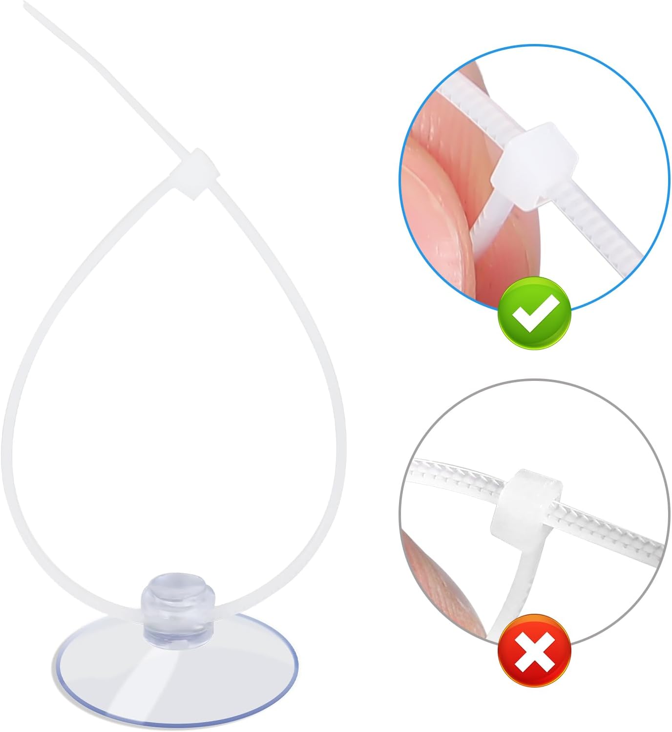 Aquaneat twenty pack suction cups with accessories for shrimp nests