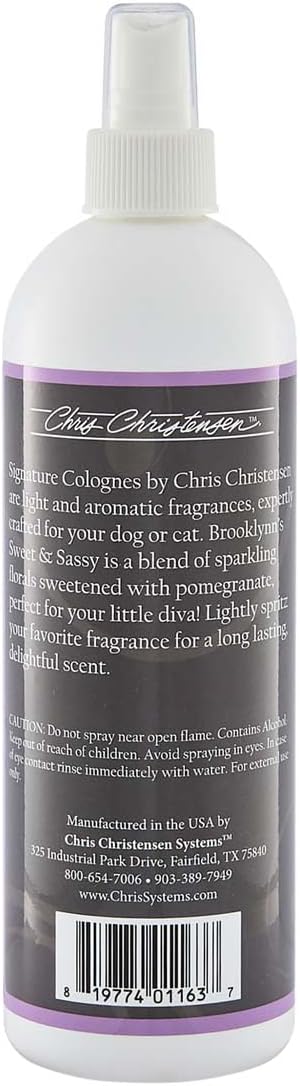Chris Christensen pet perfume bottle for professional dog styling