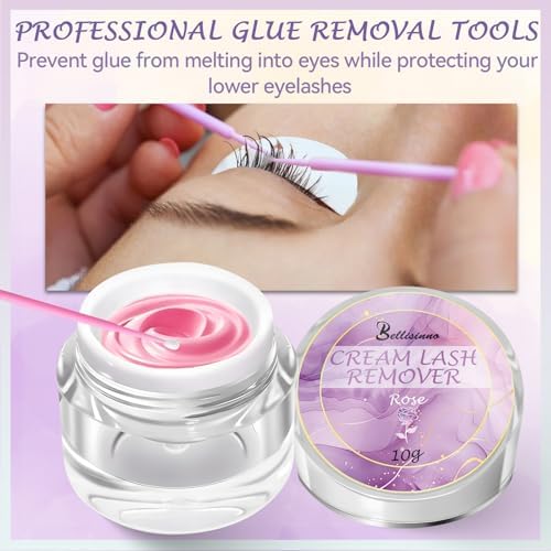 Bellisinno Wendy Lashes Eyelash Extension Remover application tools and tape