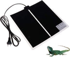 Kabasi reptile heating pad lifestyle display for turtles and geckos