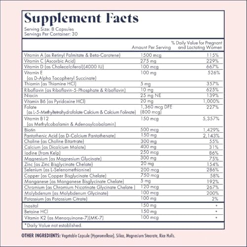 FullWell Women's Prenatal Essentials dietary supplement for pregnancy support