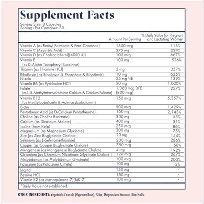 FullWell Women's Prenatal Essentials dietary supplement for pregnancy support