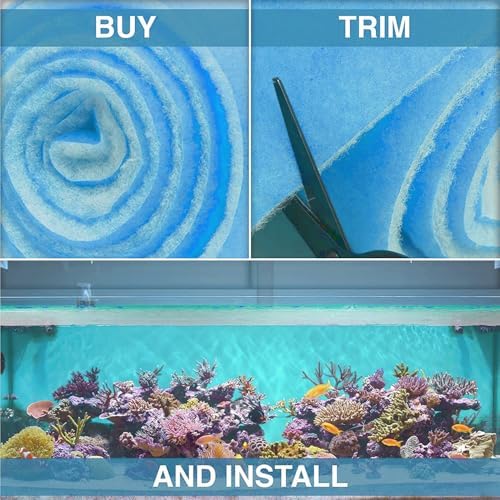 Twelve inch wide Big Kahuna pond filter roll used for wet dry filtration systems.