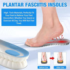 Konenbra acupoint massage insoles demonstrating the textured surface for foot relief.