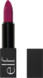 Nourishing long lasting vegan lipstick with squalane and jojoba oil ingredients graphic