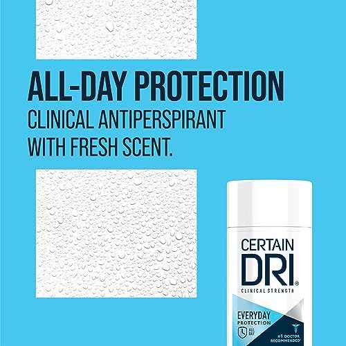Certain Dri Everyday Strength Clinical Unisex Fresh Solid Antiperspirant, 2.6 Ounce - Image 3
