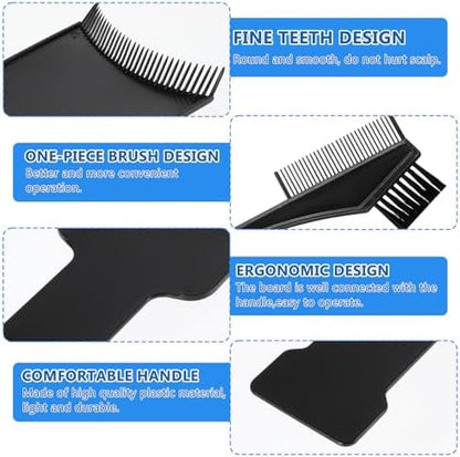 Ergonomic hair dyeing brushes included in Lusofie balayage kit