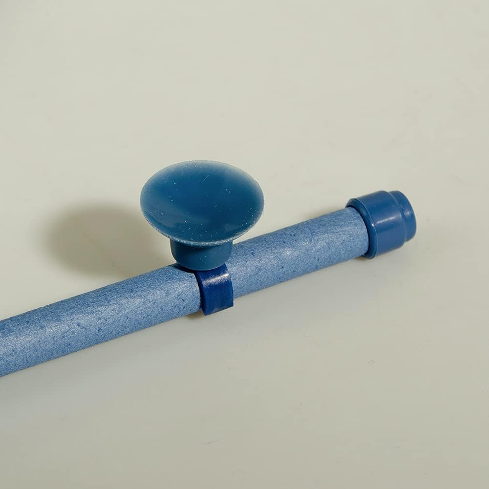Quickun bubble wall tube connected to standard airline tubing for high performance fish tank oxygenation.
