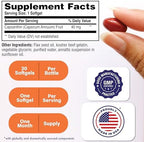 CapsiClear vision support softgels for blue light protection and dry eye relief