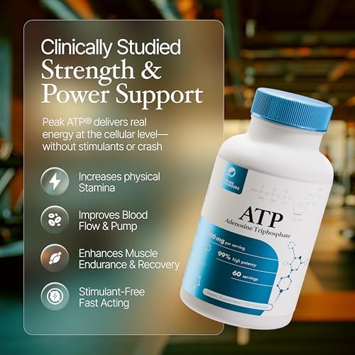 Prime Powders Adenosine Triphosphate Disodium 400mg supplement bottle showing ingredient list details.