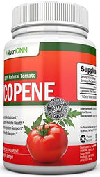 NutriONN Lycopene 3 month supply product packaging layout