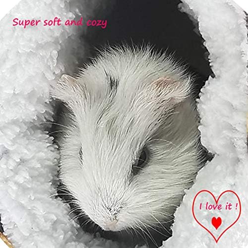 Interior view of soft arctic fleece small pet hideout