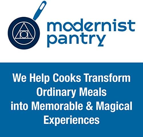 Modernist Pantry pure sodium citrate emulsifying salt package layout for precise cooking measurements.