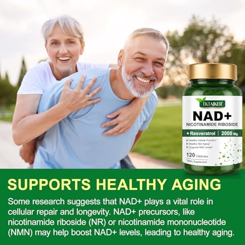 Tktalker liposomal NAD supplement lifestyle display