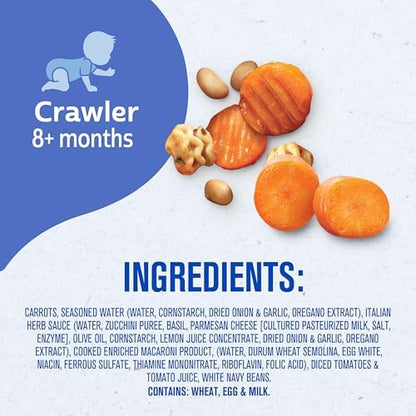 Gerber Italian Herb Pasta finger food for baby led weaning