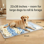 Large size dog activity play mat dimensions