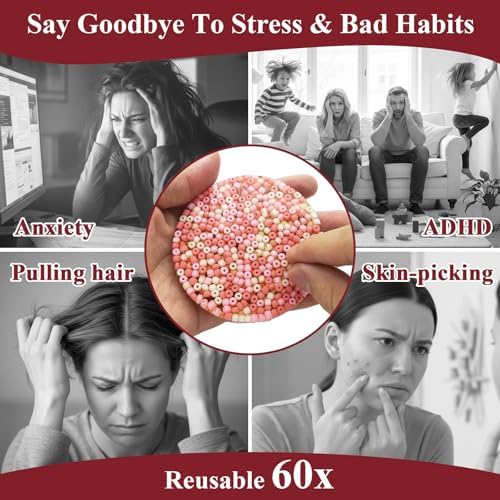 Person peeling and picking beads from the Sunolkie skin picking fidget pad