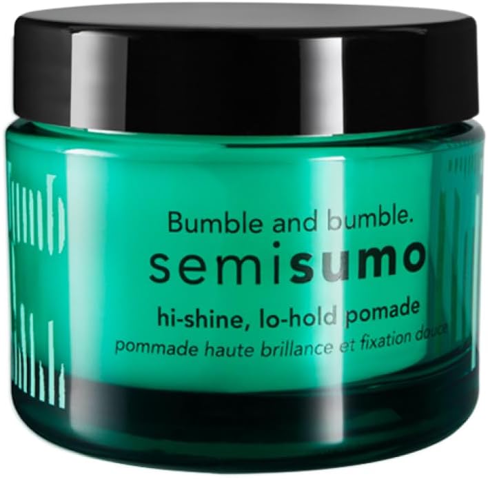 Bumble and Bumble Semisumo Hi-Shine Hair Pomade jar front view