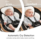 Angelbliss infant swing control panel and remote control