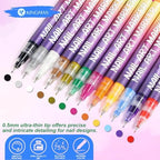 Kingmas acrylic paint pen kit for DIY manicure