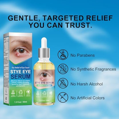 La Personal Stye Eye Relief Serum box back view