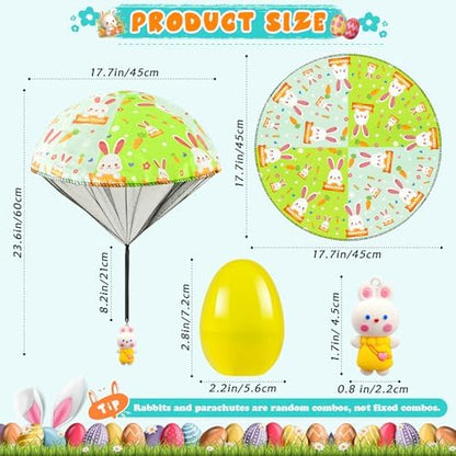 Children playing backyard games with durable imported nylon parachute figures.