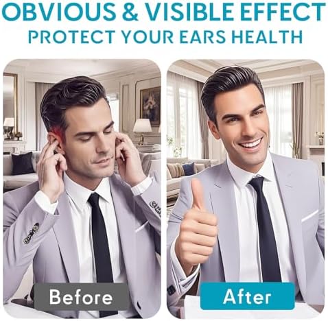 Owe Uself Advanced Tinnitus Support with Zinc and Ginkgo Biloba for inner ear health