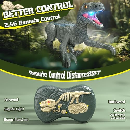 J Rootage dinosaur toy packaging and accessories