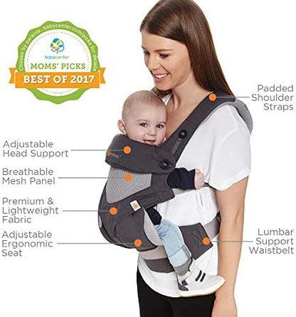 Ergobaby 360 Cool Air Mesh fabric close up