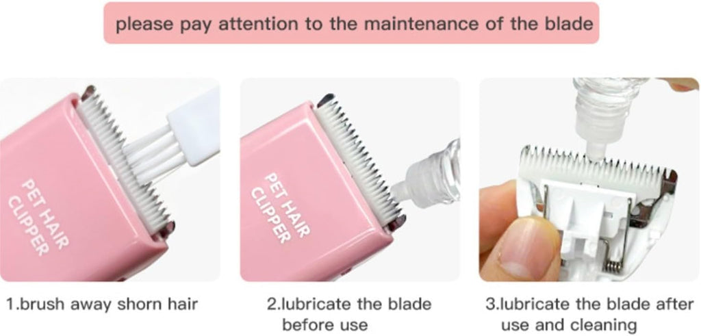 Side view of detachable mechanism on standard size pet clipper blade