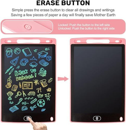Two pack electronic doodle boards in pink and blue