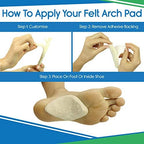 Customizable ViveSole arch supports with beveled edges for flat feet comfort.