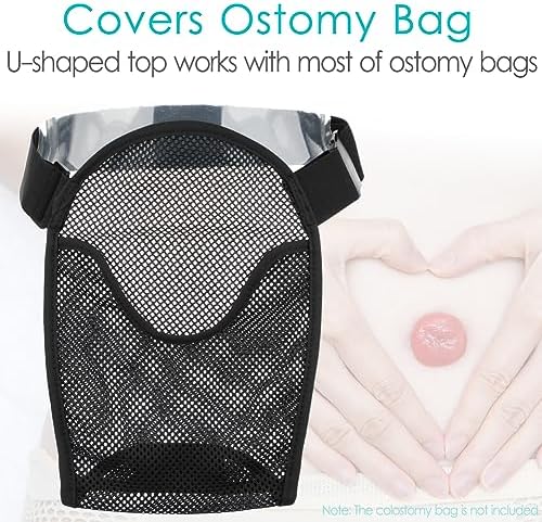 Breathable colostomy pouch liner for discreet stoma care