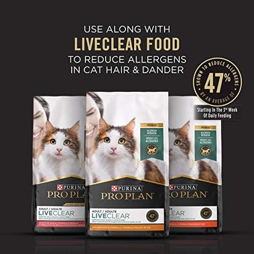 Purina Pro Plan 8.5 fluid ounces dry shampoo bottle side profile