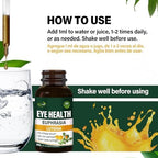 Verdeherb 2 fluid ounces eye health extract bottle back