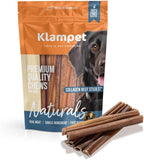 Klampet Naturals beef collagen stick texture detail