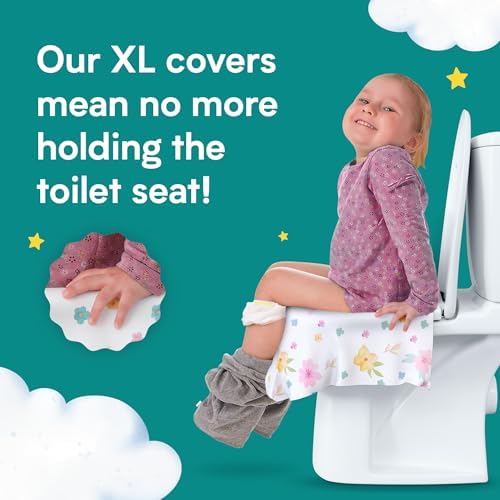 Eli with Love travel toilet seat covers for kids being packed easily into a mother travel handbag.