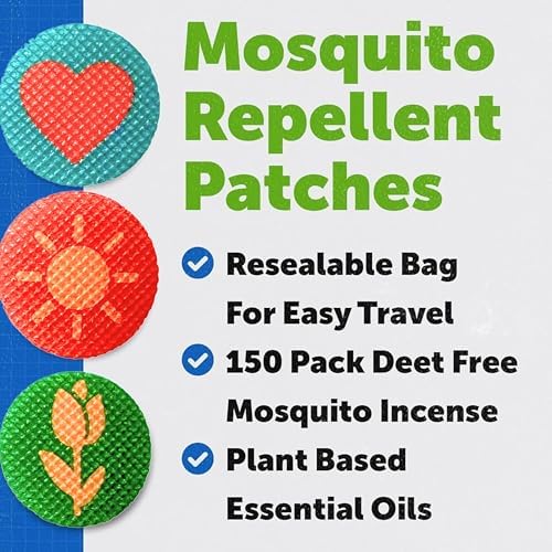 Child-friendly design of RiptGear mosquito patch